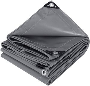 שמשונית PVC – ברזנט נגד גשם 420 גרם 3X3 אפור