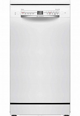 מדיח כלים ‏צר לבן צג דיגיטלי Bosch SPS2IKW00G 