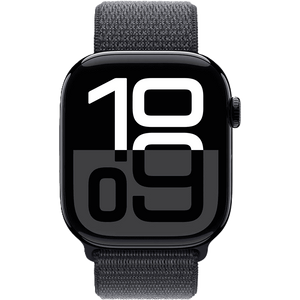 שעון חכם Apple Watch 10 GPS+Cellular 42mm צבע שעון Black Aluminium צבע רצועה Ink Sport Loop