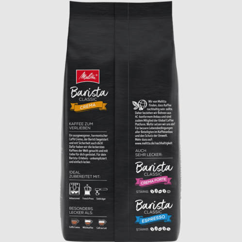 Melitta Barista classic Crema 