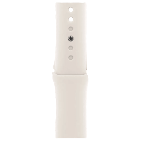 שעון חכם Apple Watch 10 GPS+Cellular 42mm צבע שעון Gold Titanium צבע רצועה Starlight Sport Band גודל S/M
