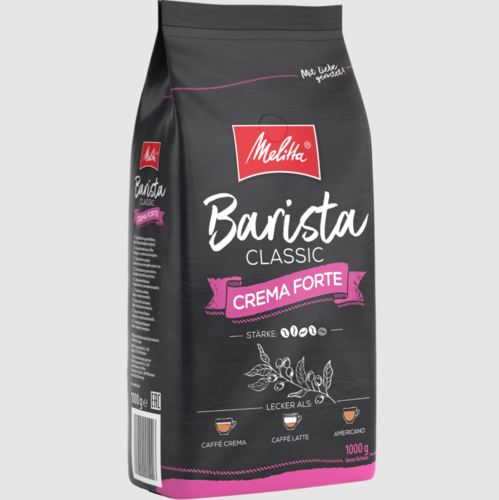 Melitta Barista classic Crema forte Coffee Beans 1 Kg