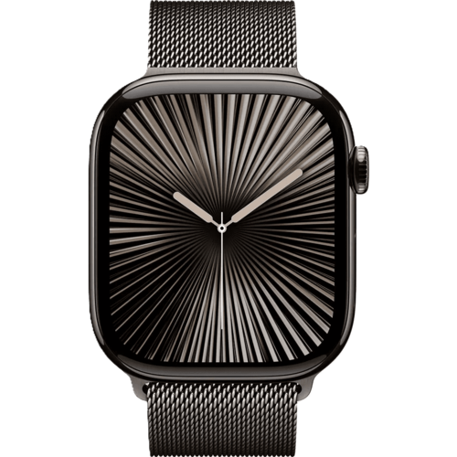 שעון חכם Apple Watch 10 GPS+Cellular 42mm צבע שעון Slate Titanium צבע רצועה Slate Milanese Loop