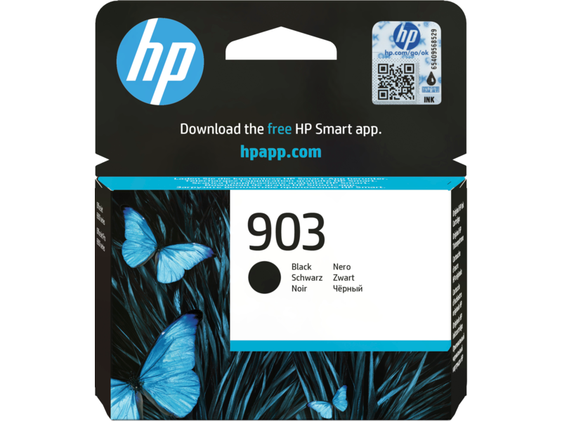 ראש דיו שחור HP 903 Black - מקורי