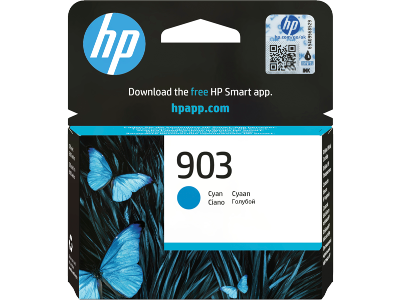 ראש דיו כחול HP 903 Cyan - מקורי