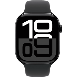 שעון חכם Apple Watch 10 GPS+Cellular 46mm צבע שעון Black Aluminium צבע רצועה Black Sport Band - גודל M/L