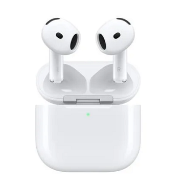 יבואן רשמי-אוזניות אלחוטיות Apple AirPods 4 MXP63ZM/A