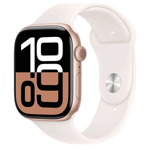 שעון חכם Apple Watch 10 GPS+Cellular 46mm צבע שעון Rose Gold Aluminium צבע רצועה Blush Sport Band גודל S/M