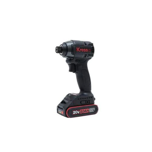 אימפקט 20V KRESS 190NM 1*2ah