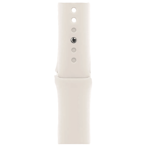 שעון חכם Apple Watch 10 GPS+Cellular 46mm צבע שעון Gold Titanium צבע רצועה Starlight Sport Band גודל S/M