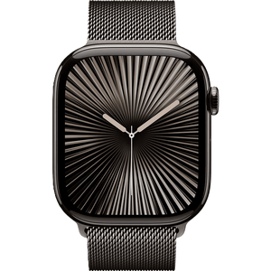 שעון חכם Apple Watch 10 GPS+Cellular 46mm צבע שעון Slate Titanium צבע רצועה Slate Milanese Loop גודל S/M