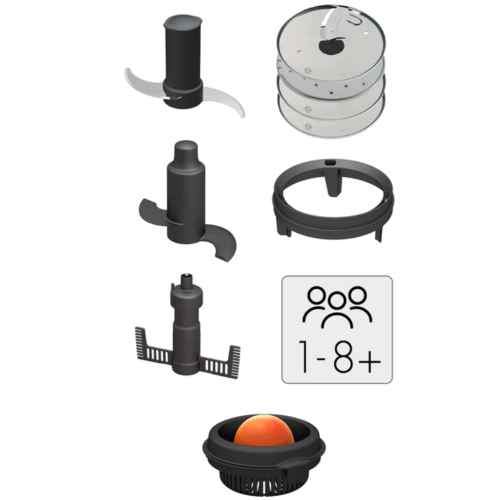 מעבד מזון עוצמתי 6 ב-1 Magimix CS3200CMSE