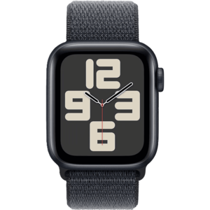 שעון חכם Apple Watch SE 2024 GPS 40mm צבע שעון Midnight צבע רצועה Ink Sport Loop