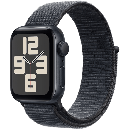 שעון חכם Apple Watch SE 2024 GPS 40mm צבע שעון Midnight צבע רצועה Ink Sport Loop