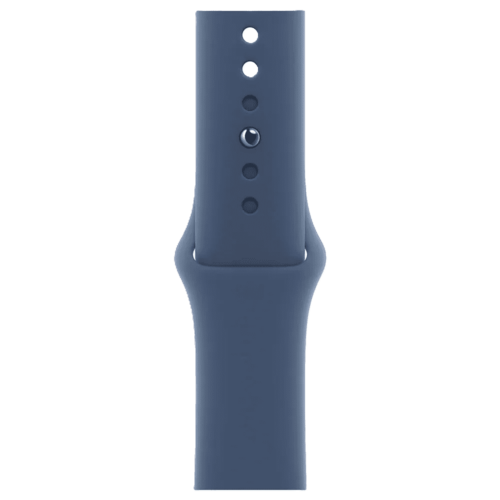 שעון חכם Apple Watch SE 2024 GPS 40mm צבע שעון Silver צבע רצועה Denim Sport Band גודל S/M