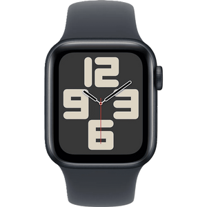 שעון חכם Apple Watch SE 2024 GPS 44mm צבע שעון Midnight צבע רצועה Midnight Sport Band גודל M/L