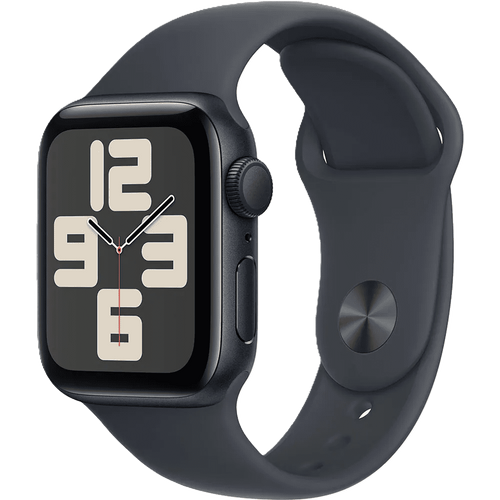 שעון חכם Apple Watch SE 2024 GPS+Cellular 40mm צבע שעון Midnight צבע רצועה Midnight Sport Band גודל S/M