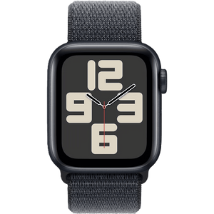 שעון חכם Apple Watch SE 2024 GPS+Cellular 40mm צבע שעון Midnight צבע רצועה Ink Sport Loop