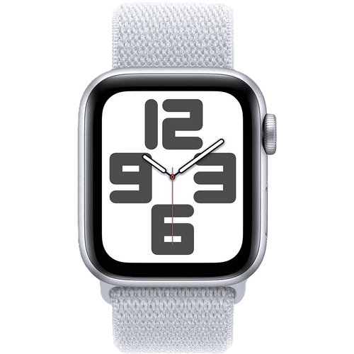 שעון חכם Apple Watch SE 2024 GPS+Cellular 40mm צבע שעון Silver צבע רצועה Blue Cloud Sport Loop