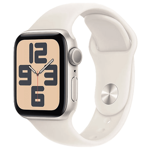 שעון חכם Apple Watch SE 2024 GPS+Cellular 44mm צבע שעון Starlight צבע רצועה Starlight Sport Band גודל M/L