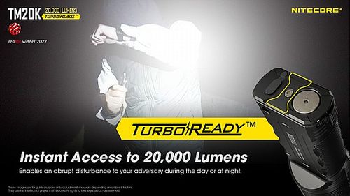 פנס הצפה נטען 20,000 לומן TM20K NITECORE
