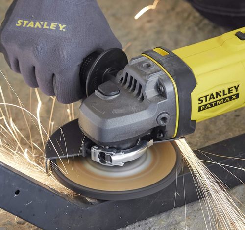 משחזת זווית נטענת 18V 125 מ״מ STANLEY FATMAX V20 | גוף בלבד | דגם SFMCG400B