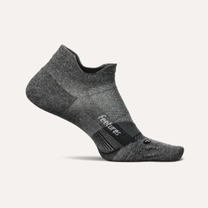 Feetures  Ultra Light No Show Tab Gray