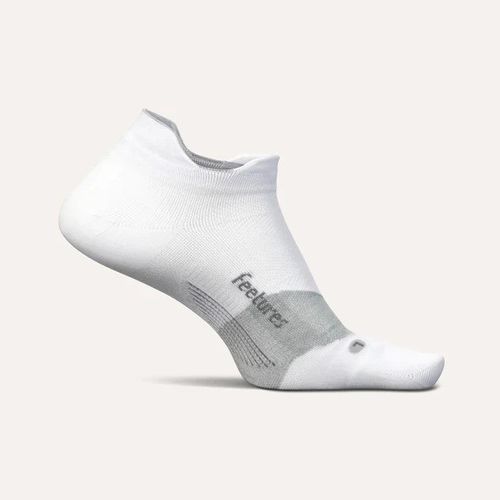 Feetures  Ultra Light No Show Tab White