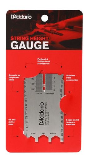 זוית נוספת D'Addario PW-SHG-01 STRING HEIGHT GAUGE