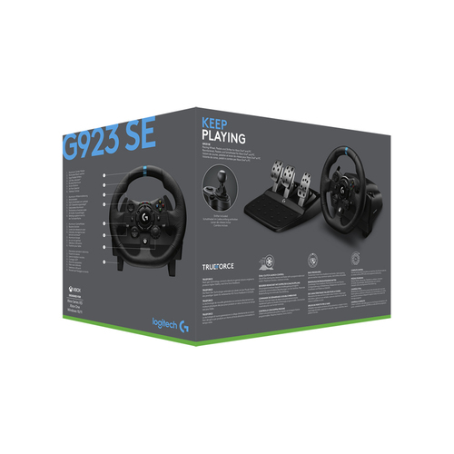 הגה LOGITECH G923 Wheel – XBOX SERIES X/S/ONE כולל שיפטר + Logitech Shifter