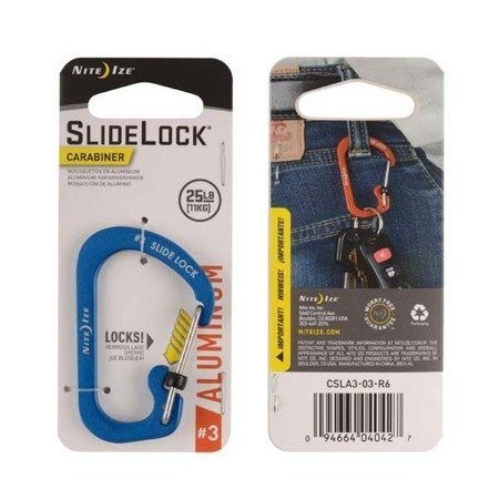 קרבינר - Nite Ize - SlideLock® Carabiner Aluminum #3
