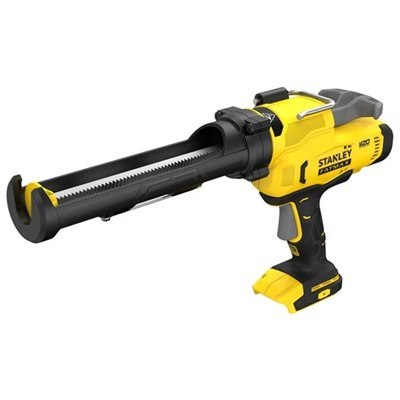 אקדח סיליקון/דבק נטען STANLEY FATMAX V20 למחסנית 310 מ״ל | גוף בלבד | דגם SFMCE600B-XJ