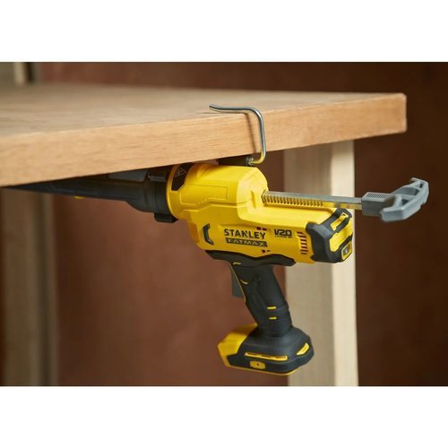 אקדח סיליקון/דבק נטען STANLEY FATMAX V20 למחסנית 310 מ״ל | גוף בלבד | דגם SFMCE600B-XJ