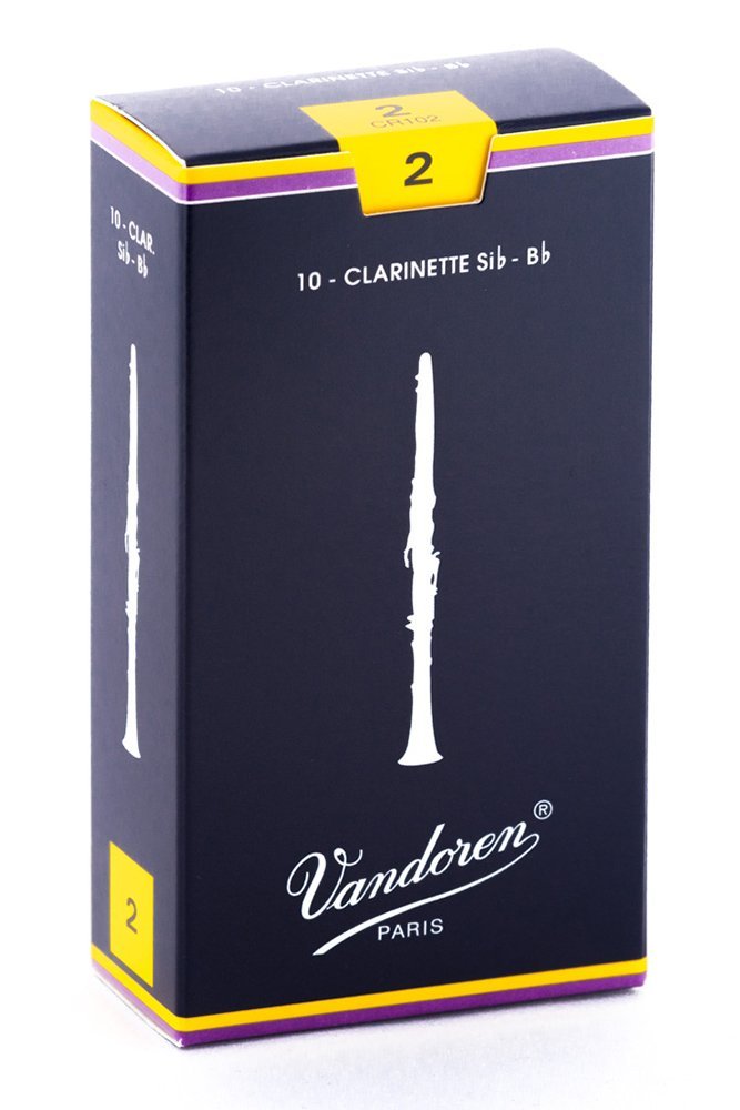 10 עלים לקלרינט Vandoren מספר 2