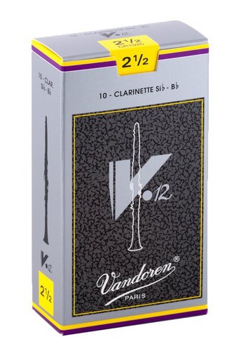 10 עלים לקלרינט Vandoren מספר 2.5