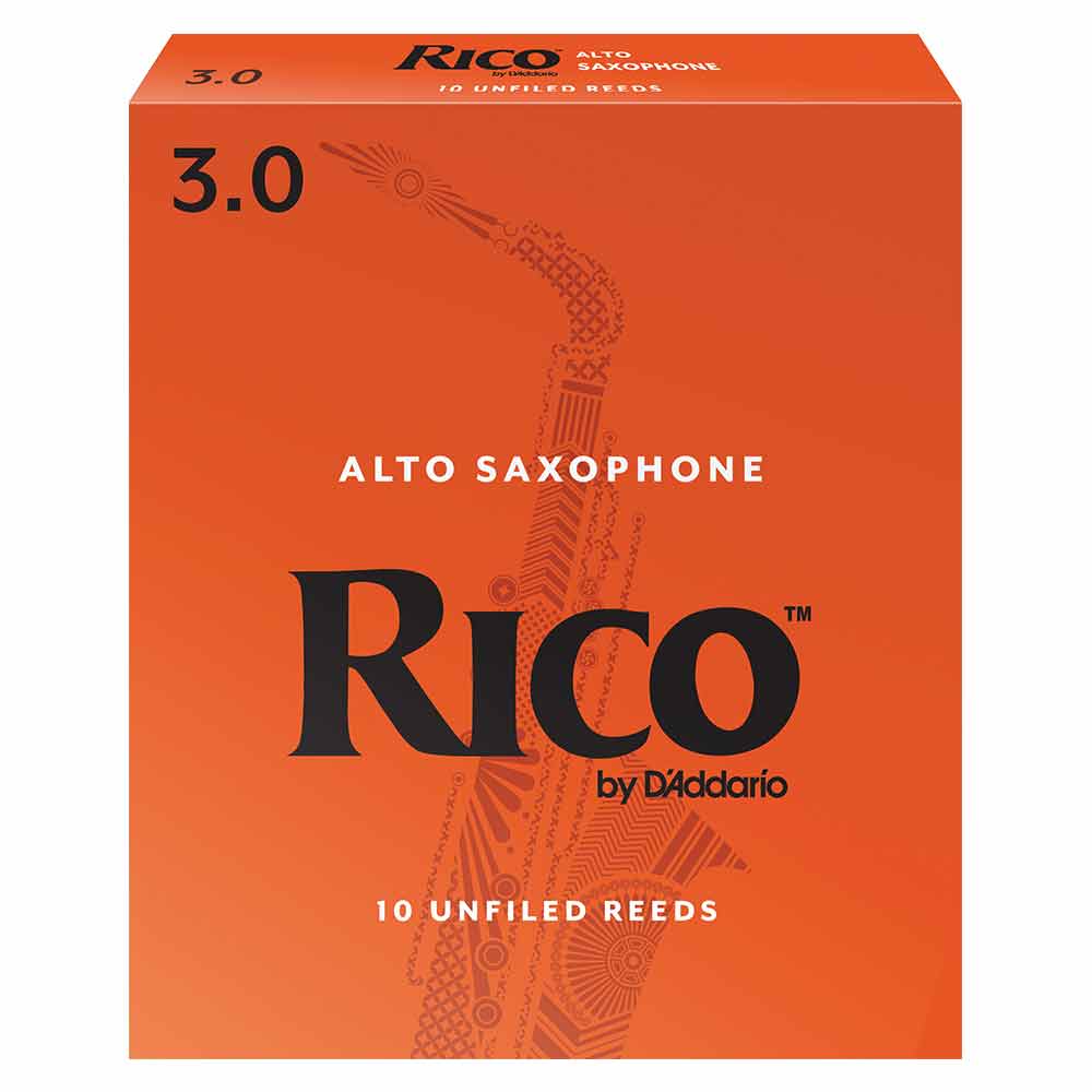 10 עלים Rico לסקסופון אלט Eb מספר 3