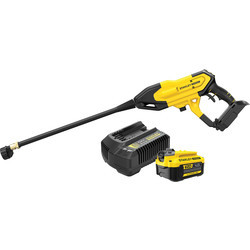 מכונת שטיפה נטענת עם סוללה 4AH+מטען STANLEY