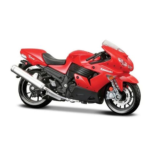 מאיסטו - דגם אופנוע קווסאקי נינג'ה- Maisto Kawasaki ZX-14 1:18