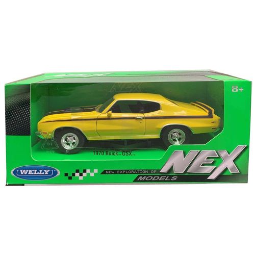 וילי - ביואיק 1970 - Welly 1970 Buick GSX 1:24