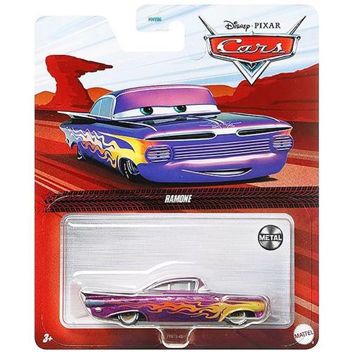 מכוניות - מכונית מתכת רמון סגול - Cars