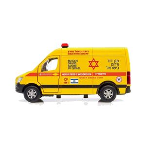 רכב מגן דוד אדום בישראל אמבולנס מדא טיפול נמרץ אמבולנס - WELLY