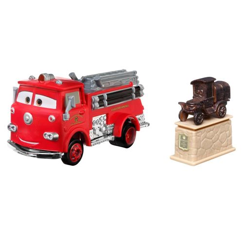 מכוניות פיקסאר - מכוניות זוגי דיסני - Disney Pixar Cars  RED FIRE TRUCK STANLEY
