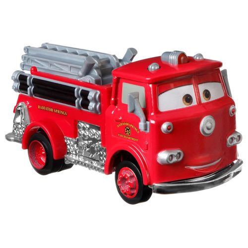מכוניות פיקסאר - מכוניות זוגי דיסני - Disney Pixar Cars  RED FIRE TRUCK STANLEY