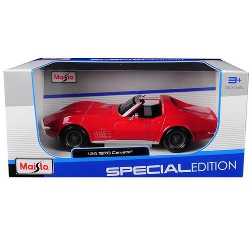 מאיסטו - מכונית שברולט קורבט 1970 - MAISTO Chevrolet Corvette 1:24