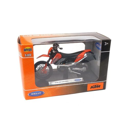 וילי - אופנוע קי טי אם אנדורו 690 - WELLY KTM 690 ENDURO 1:18