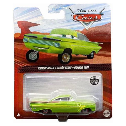 מכוניות - מכונית מתכת רמון ירוק - Cars