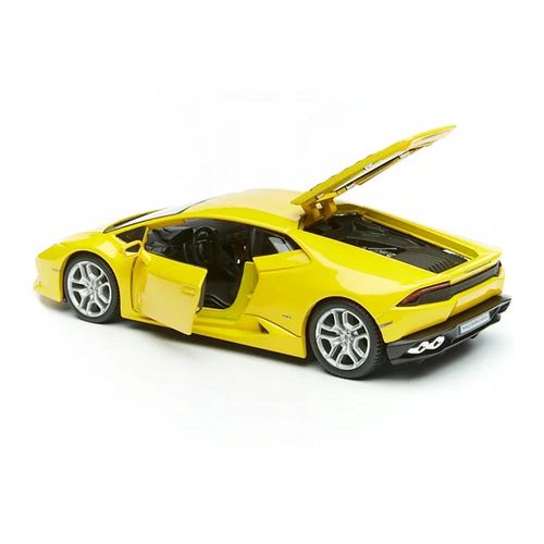 מאיסטו - דגם מכונית למבורגיני הורקאן צהוב - Maisto Lamborghini huracan LP610-4 1:24