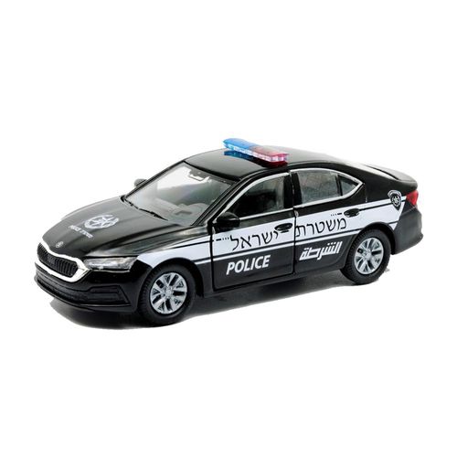 וילי - רכב סקודה אוקטביה  משטרה  ישראל 1:34-  WELLY SKODA OCTAVIA