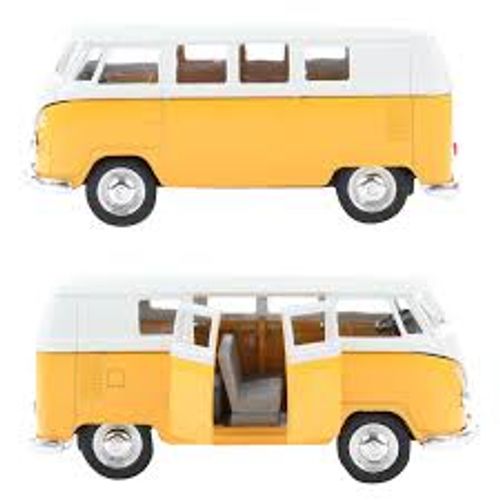 וילי - דגם פולקסווגן טרנספורטר WELLY 1963 VOLKSWAGEN 11 BUS - 1:34