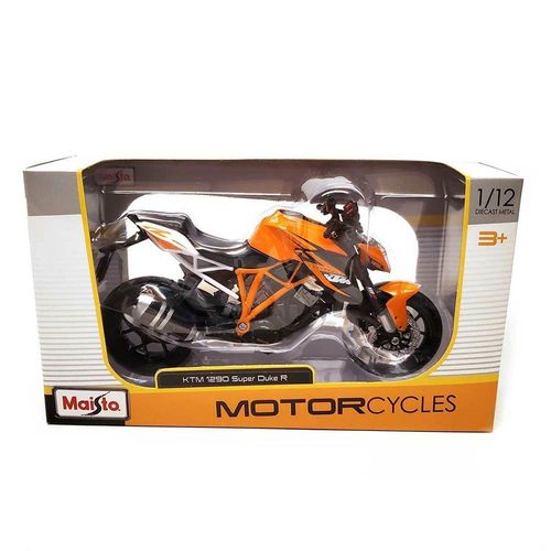 מאיסטו - דגם אופנוע קי.טי.אם 1290 סופרדיוק 1:12 - MAISTO KTM 1290 SUPER DUKE R